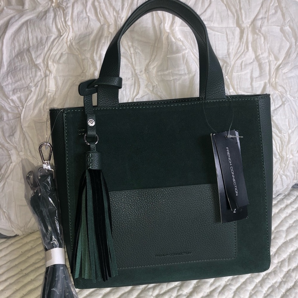 French Connection Handbag with Detachable Strap